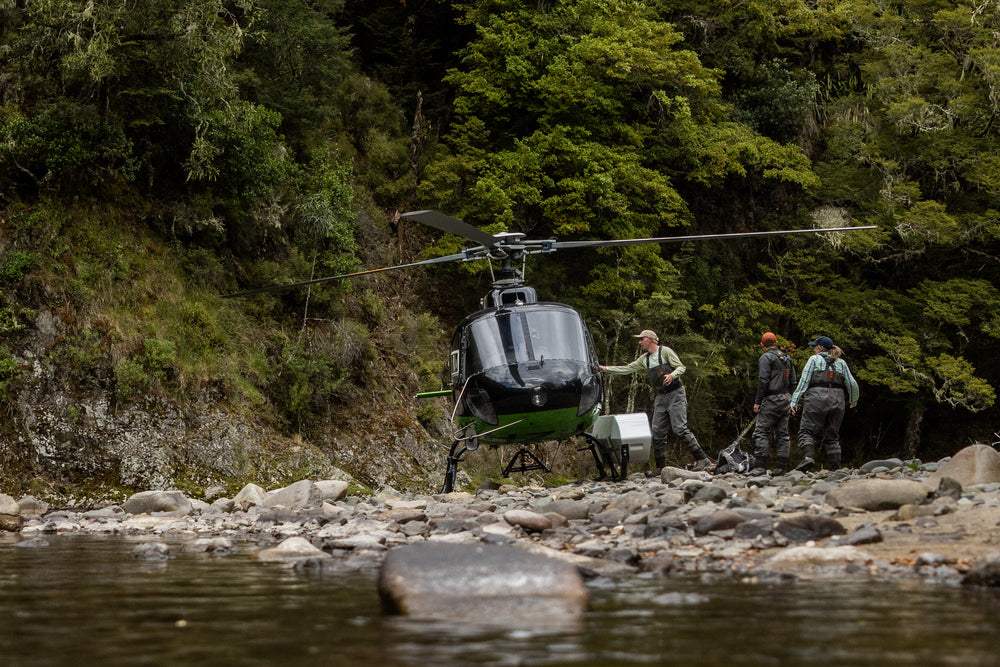 HELI FISHING