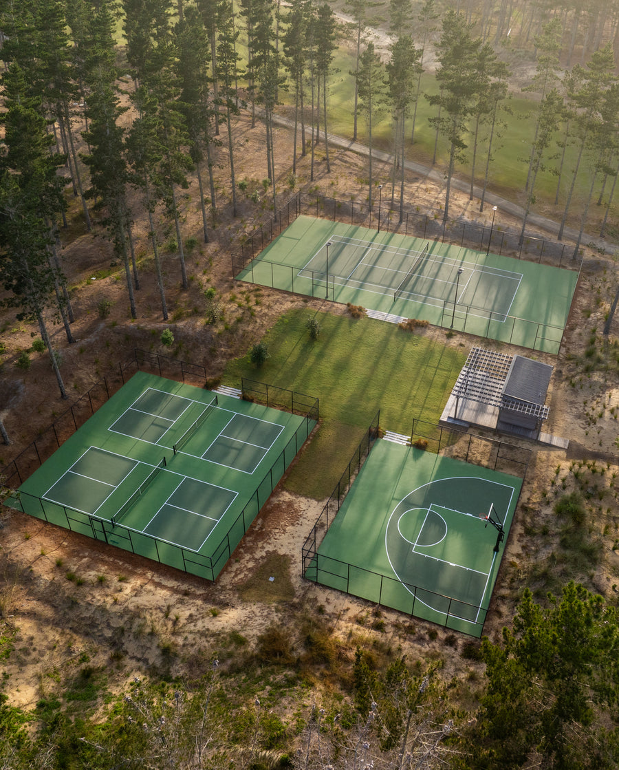 Tennis courts